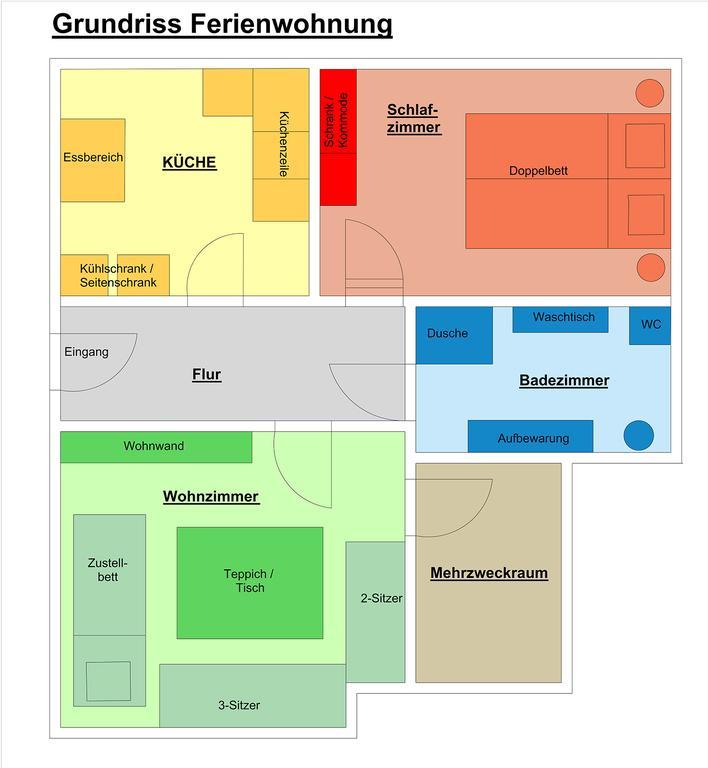 Apartment Schweich-Issel Familie Lentes Neu Renoviert Kamer foto